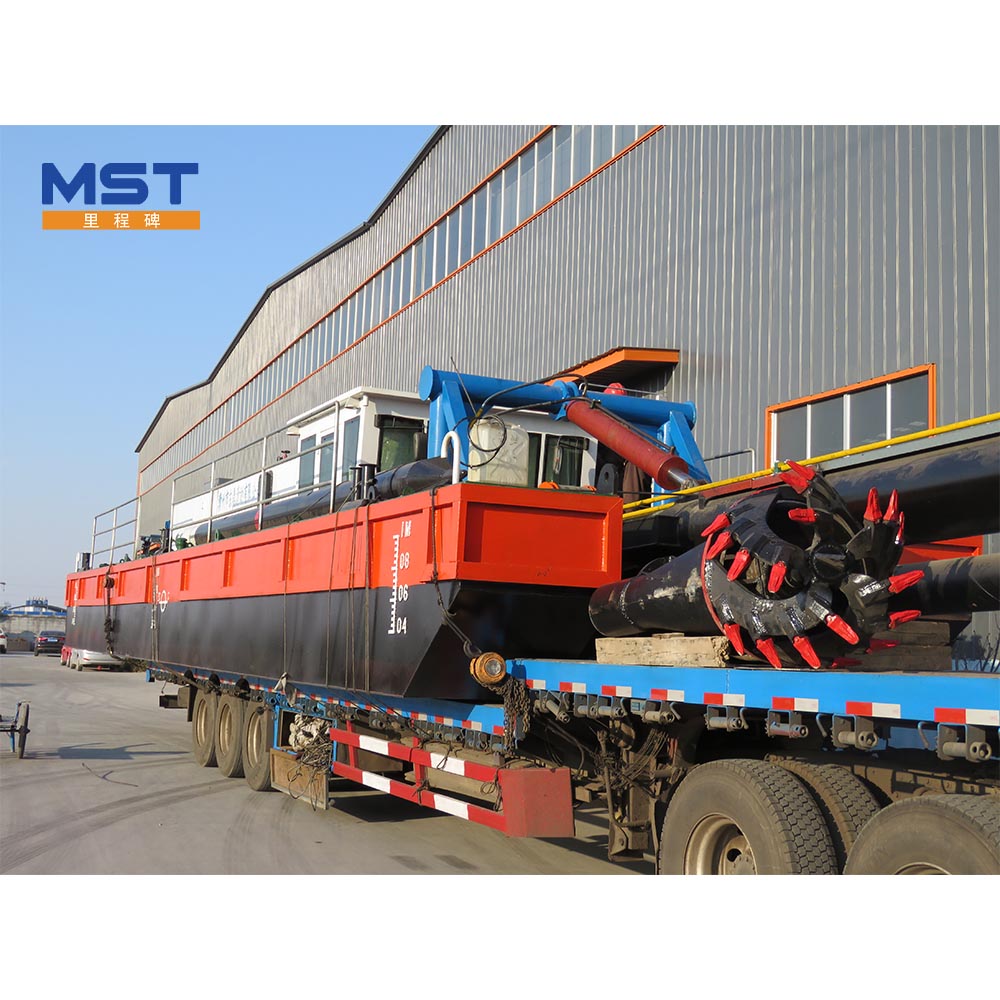 Cutter suction dredger working principle