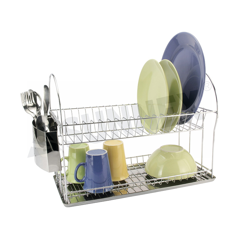 Elevating Efficiency: The Functionality of Two-Tier Design in Stainless Steel Dish Racks