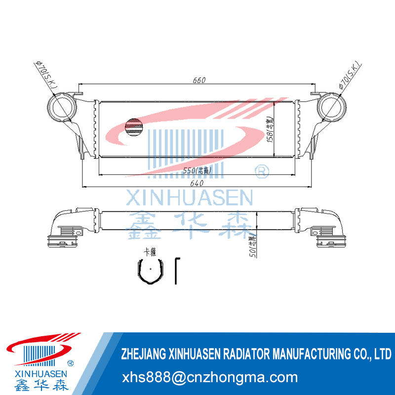 Unveiling Excellence: Key Specifications of the OE 17517791231 Car Intercooler for BMW X5