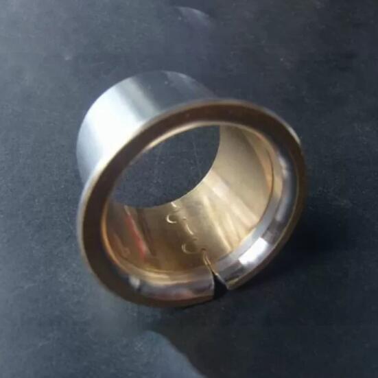Unveiling the Composition of Main Shaft Bi-Metal CuSn4Pb24 Flange Bearings