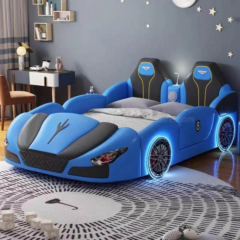 Why Is the Cartoon Double Single Kid's Bed the Perfect Choice for Comfort and Durability?